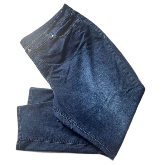 Torrid Denim Women’s Skinny Jeans – Plus Size 24 Short | Classic Dark Wash Blue - Picture 1 of 11